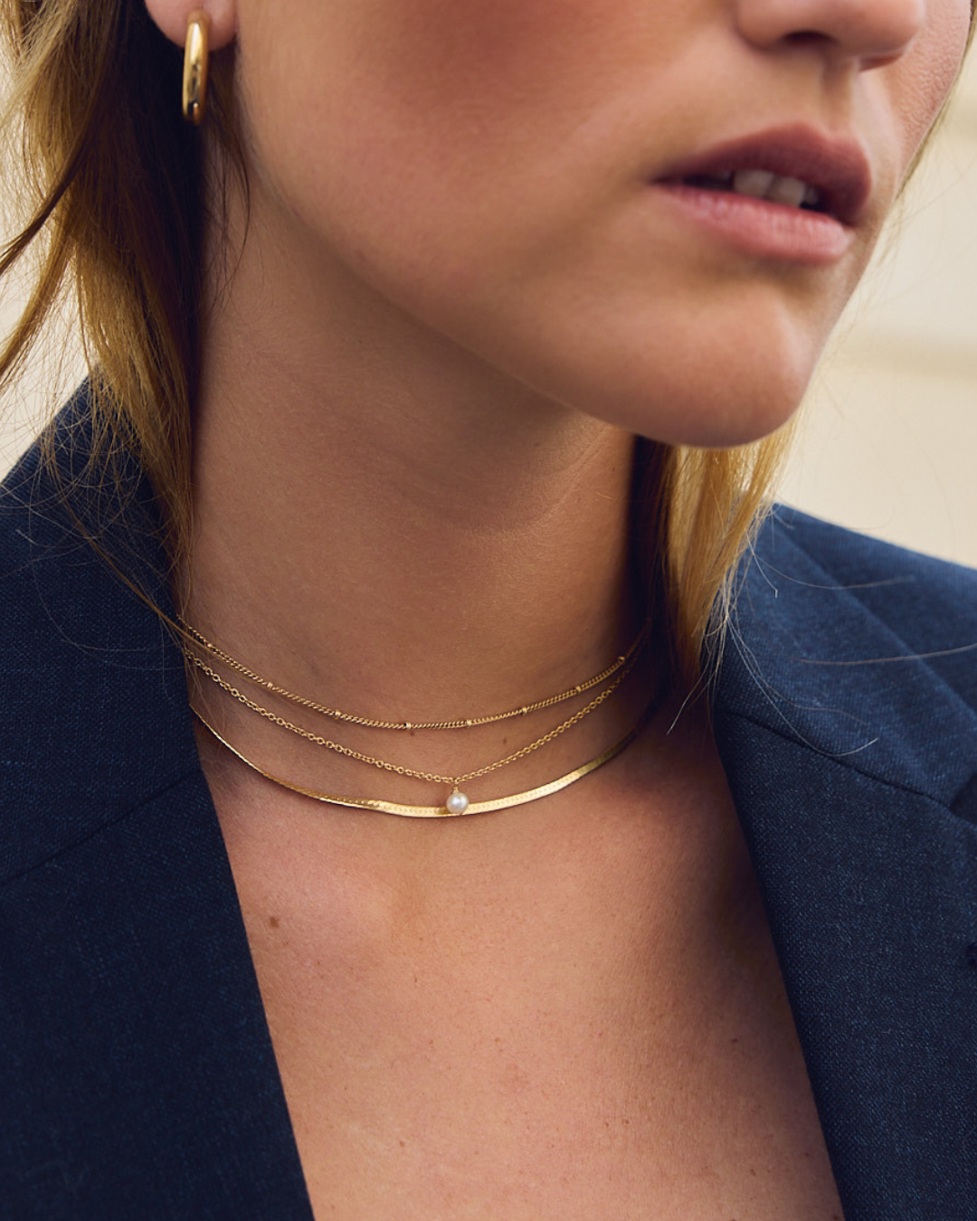Collier Herringbone