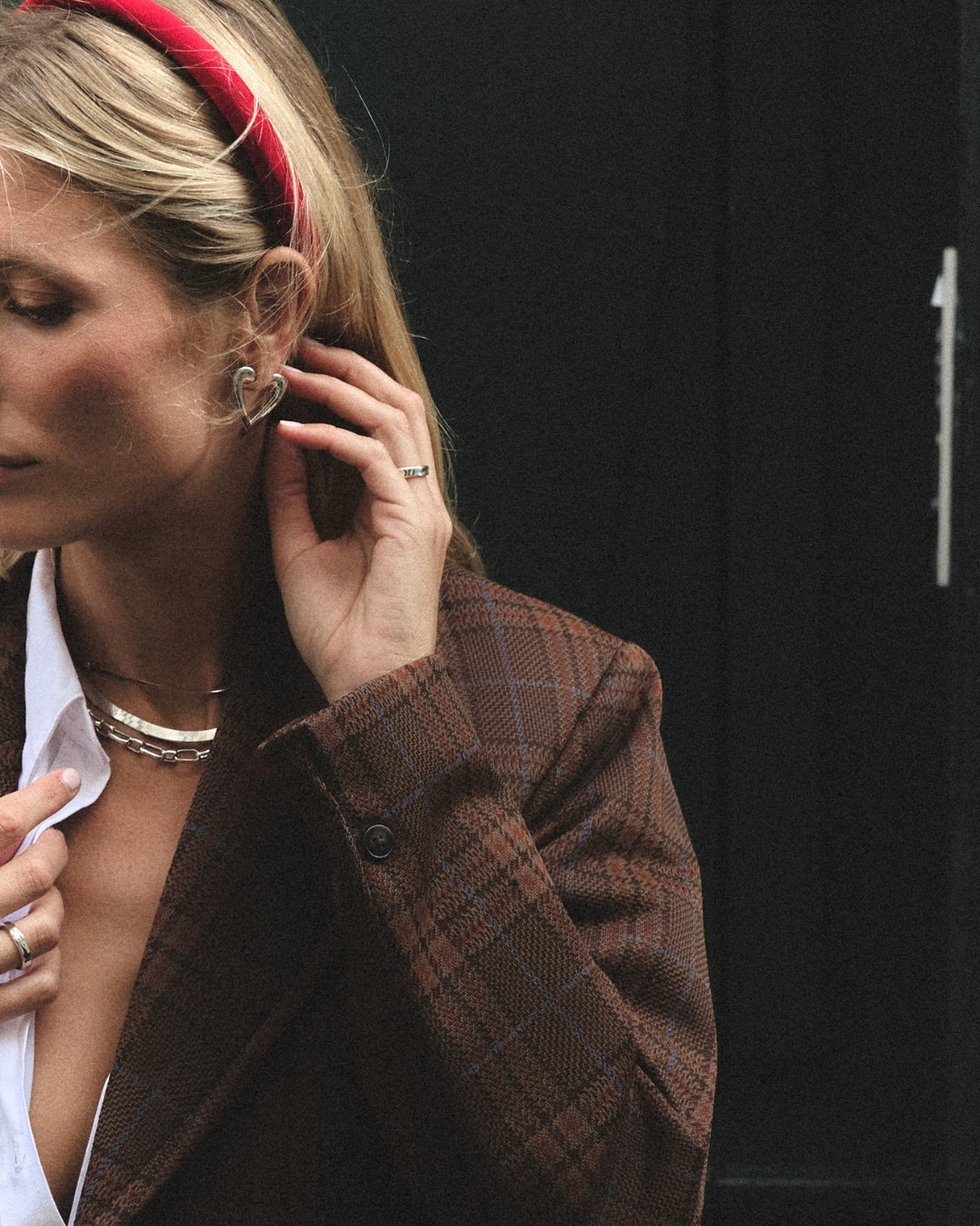 Boucles d'oreilles coeur Valentine