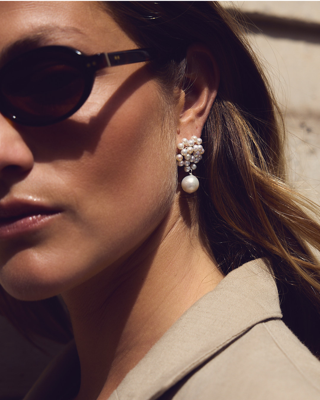 Boucles d'oreilles Anémone