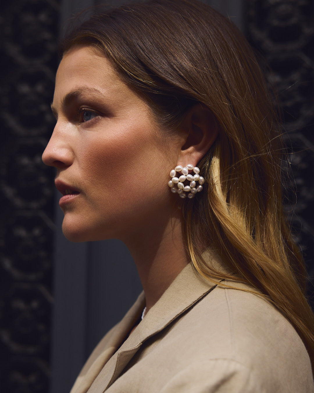 Boucles d'oreilles Dôme de Perles