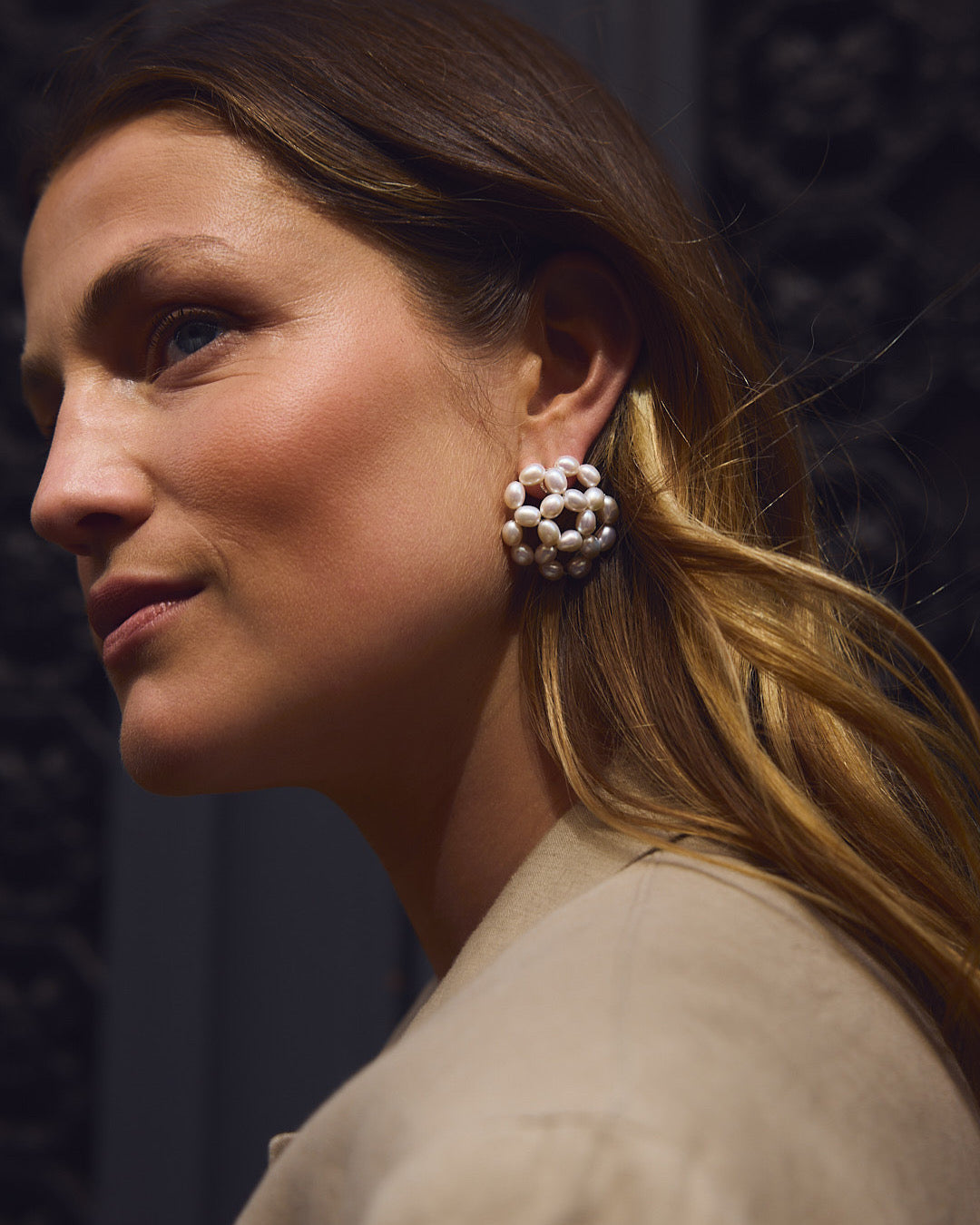Boucles d'oreilles Dôme de Perles