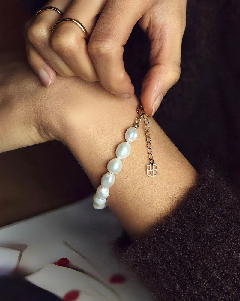 Bracelet perles d'eau douce Maris