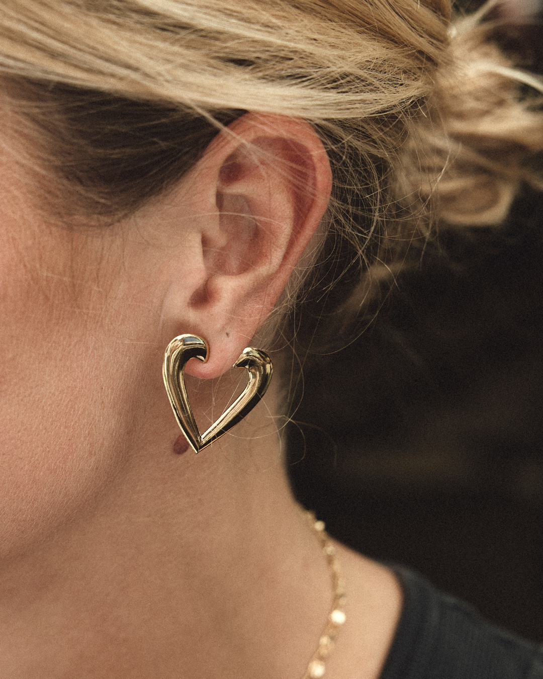 Boucles d'oreilles coeur Valentine