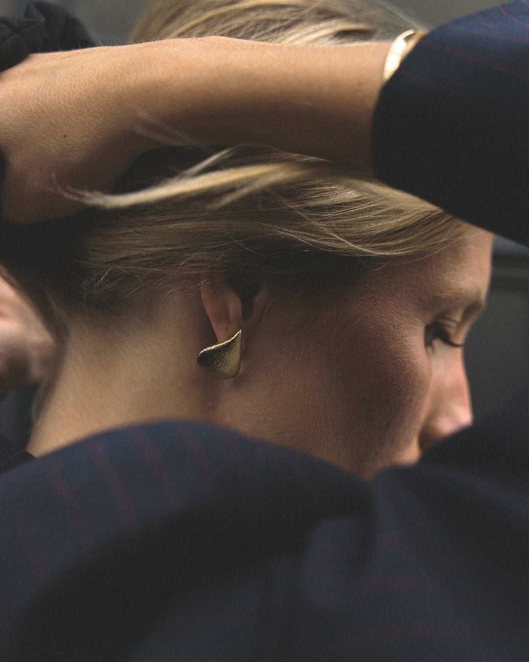 boucles d'oreilles goutte or