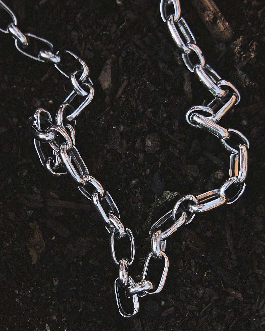 collier argent massif rhodié