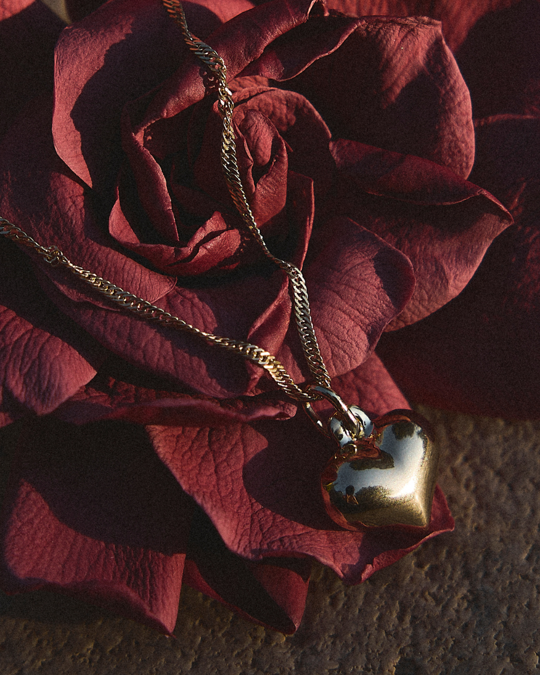 collier en coeur pour femme