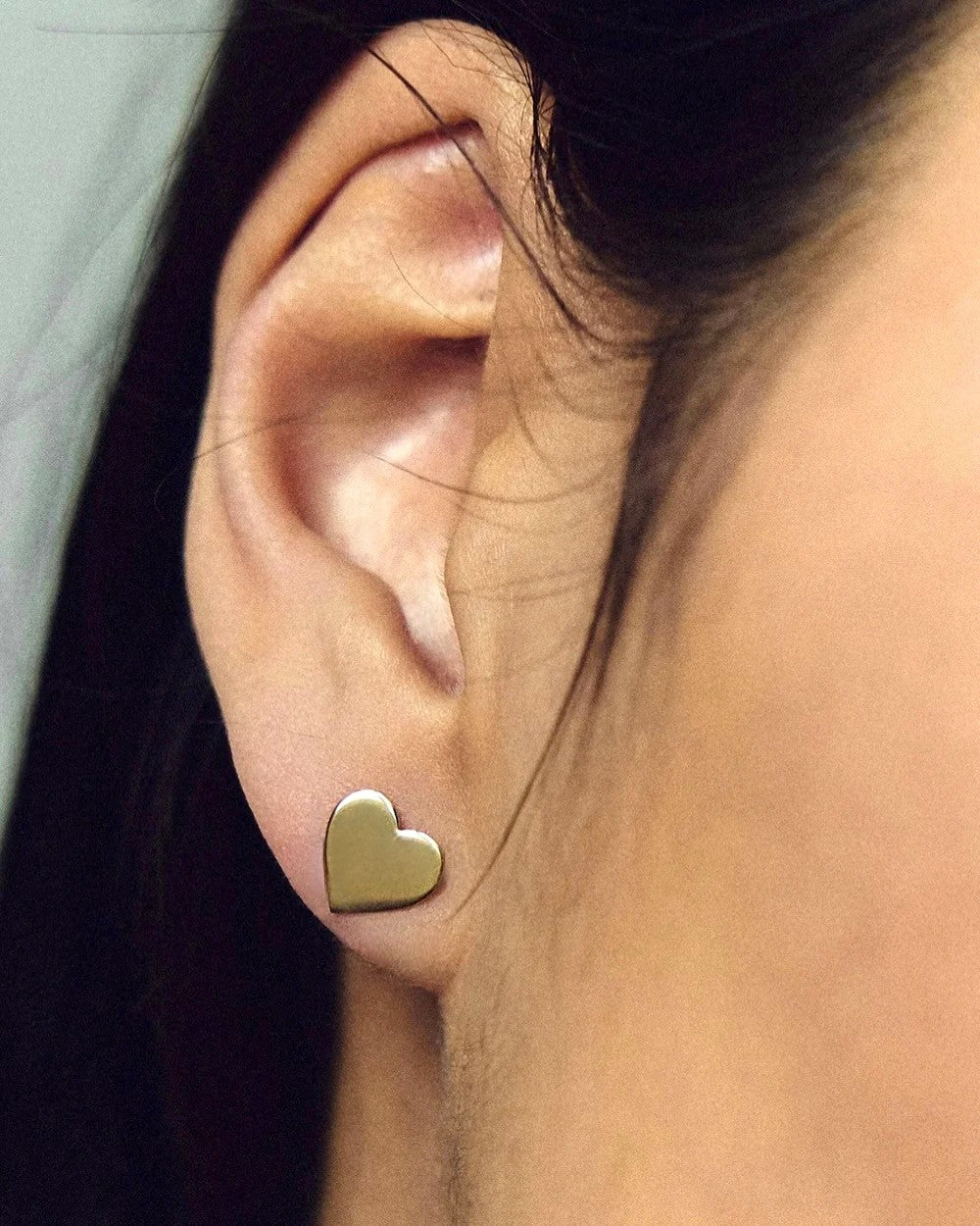 Boucles d'oreilles petits cœurs Aimée