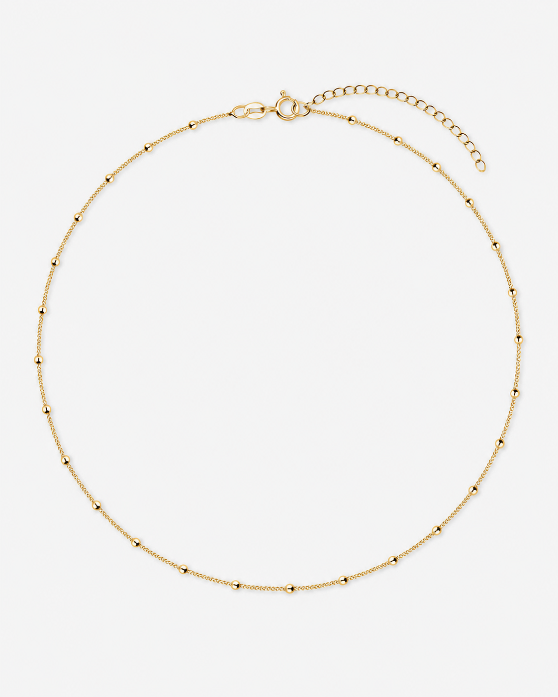 collier ras du cou or