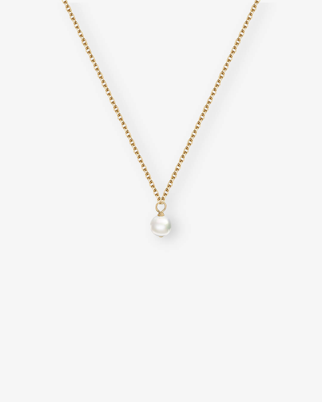 Chaîne pendentif perle Amance